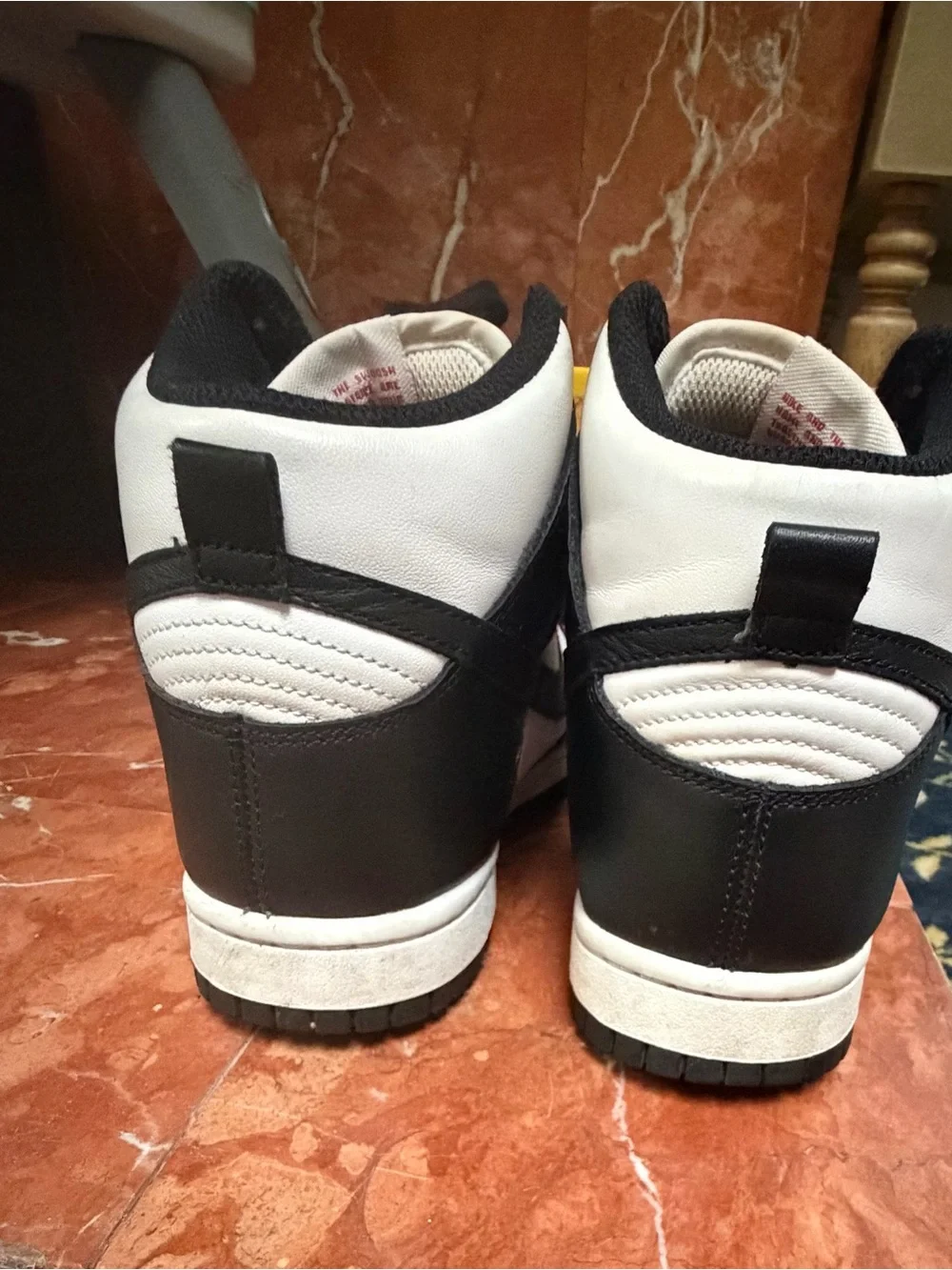 Nike Women’s Black & White High-Top Sneakers